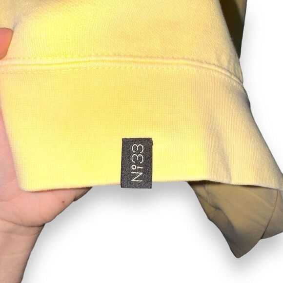 Butter Yellow Nº33 Go Golfing Crew Sweatshirt Size M - Picture 6 of 7